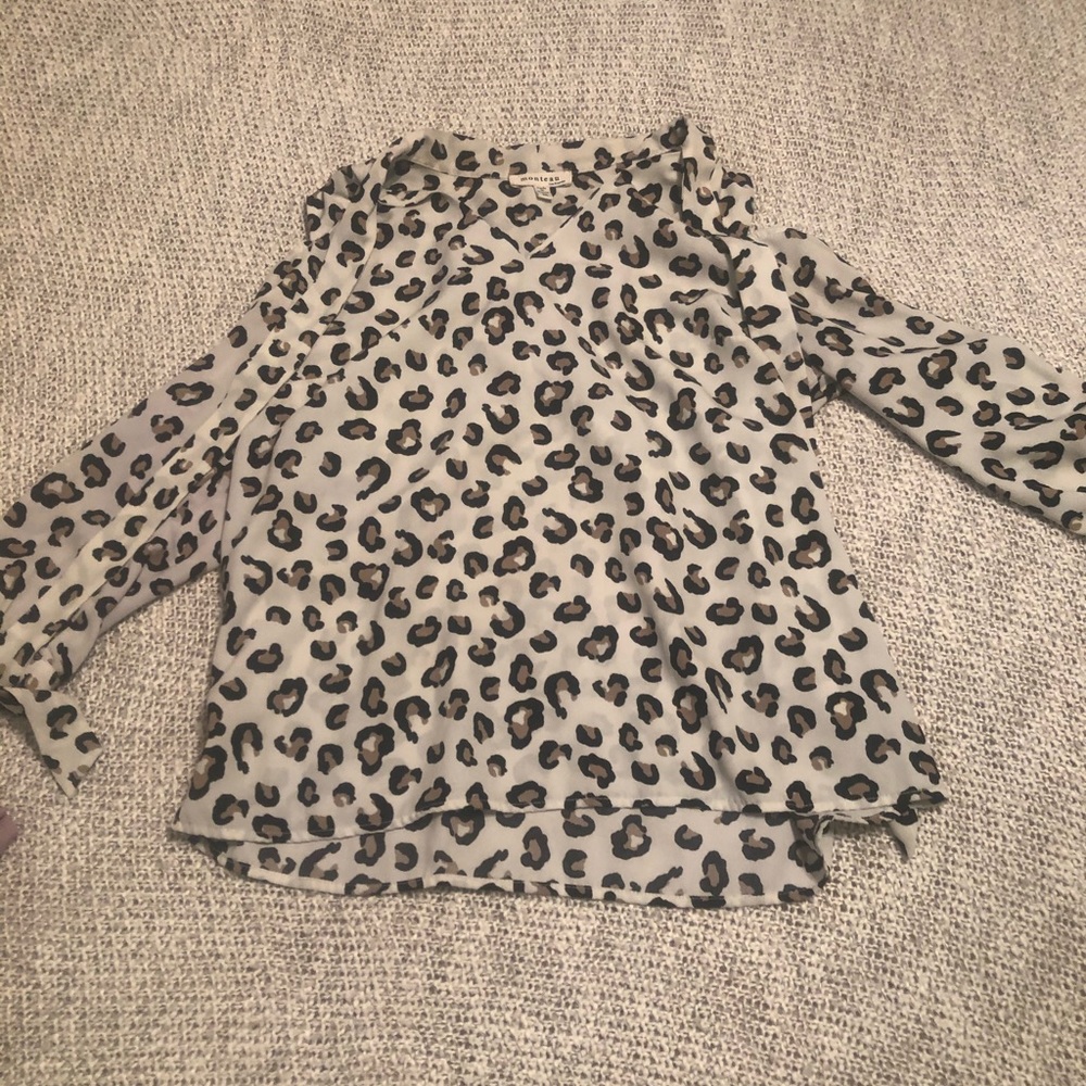 Leopard blouse